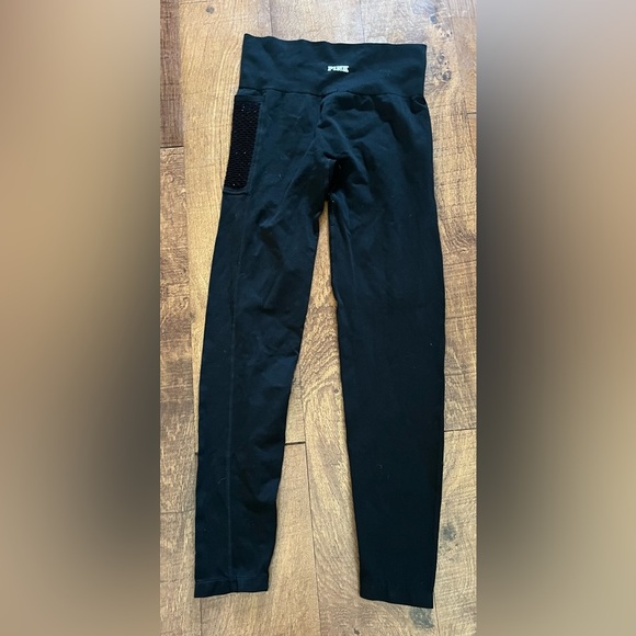 PINK by Victoria’s Secret cool & comfy tights leggings Sz small - Picture 4 of 6